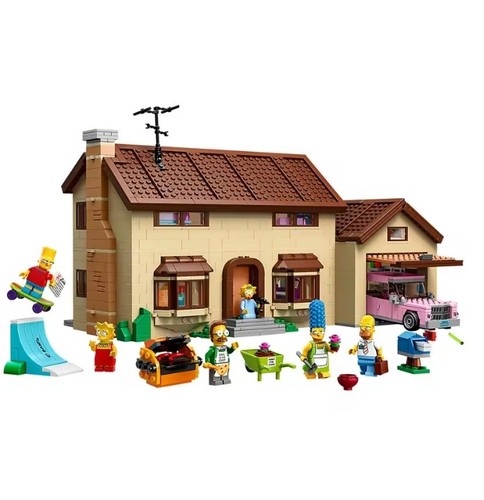 New 2523 pcs the simpsons - the,